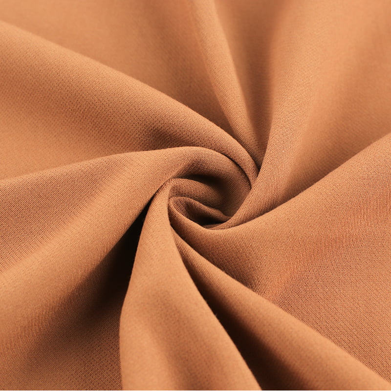 FX54218 Popüler Çift Dokuma Polyester Rayon 4 Yolu Streç Twill Kumaş Bayanlar Elbisesi ve Pantolon