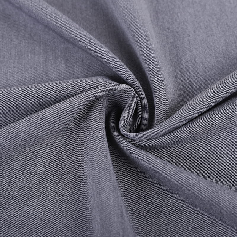 FX54444 Yüksek Hızlık Kırışıklık Dirençli Anti Yağış Poli Viskoz SPANDEX TWILL KOAKLAR İÇİN DURUM